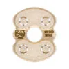 MF003N140S pasta die insert Elbow Macaroni Ridged Curvo Rigato for pasta maker professional