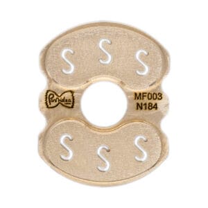 MF003N184S pasta die insert Trecce for pasta maker professional