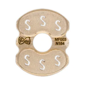 MF003N184S pasta die insert Trecce for pasta maker professional