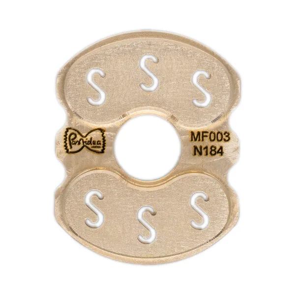 MF003N184S pasta die insert Trecce for pasta maker professional
