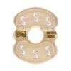 MF003N202S pasta die insert Trecce Ridged Rigate for pasta maker professional
