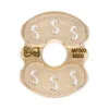 MF003N202S pasta die insert Trecce Ridged Rigate for pasta maker professional