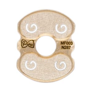 MF003N287S pasta die insert Silatelli Ridged Rigati for pasta maker professional