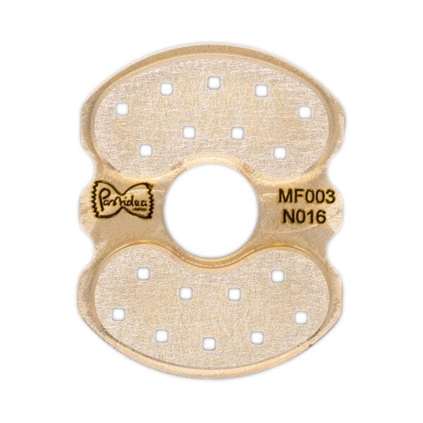 MF003N016S pasta die insert Spaghetti Quadri 2mm for pasta maker professional