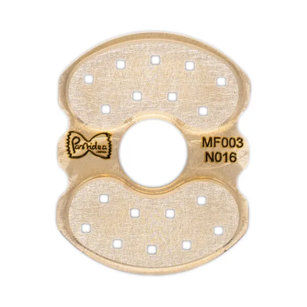 MF003N016S pasta die insert Spaghetti Quadri 2mm for pasta maker professional