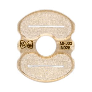 MF003N028S pasta die insert Mafalde for pasta maker professional