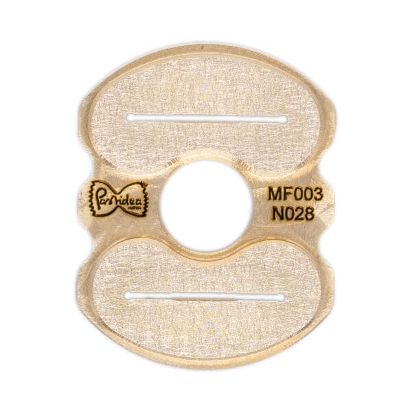 MF003N028S pasta die insert Mafalde for pasta maker professional