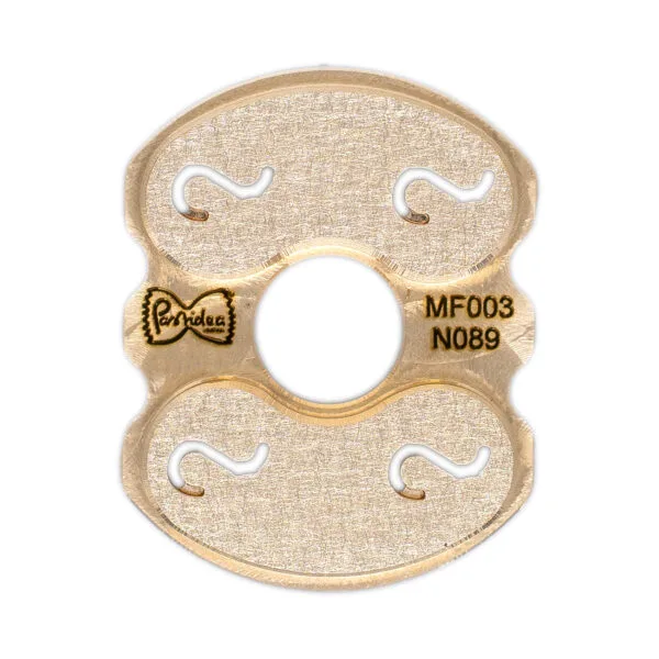 MF003N089S pasta die insert Funghi 10mm for pasta maker professional