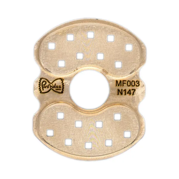 MF003N147S pasta die insert Spaghetti Quadri Chitarra 2.5x2.5mm for pasta maker professional