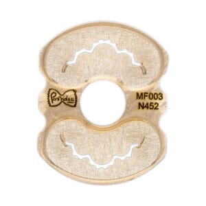 MF003N452S pasta die insert Gnocco Napoletano Ridged Rigato for pasta maker professional