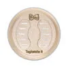 PN100N058S This Die bronze standard ( brass ) and PVD bronze ( coated brass ) Pasta Tagliatelle 8mm is compatible with the Haussler PN100 and Emma, Bottene Lillodue