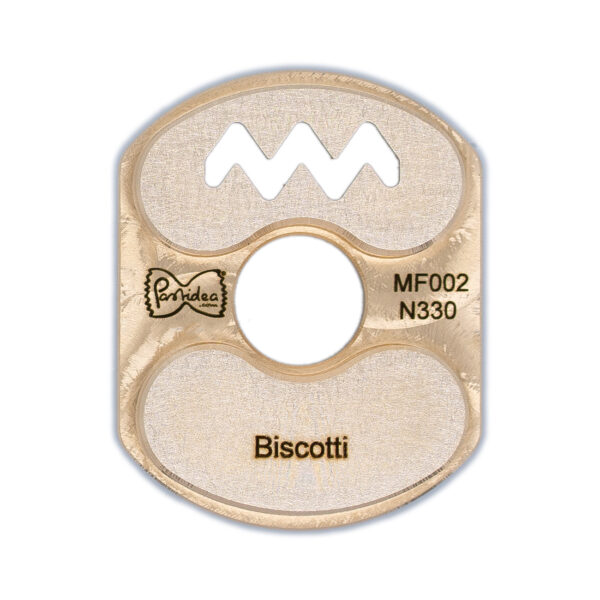 MF002N330BS pasta die insert Biscotti for Philips Pasta Maker Avance 7000