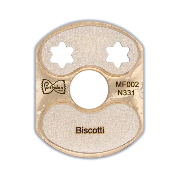 MF002N331BS pasta die insert Biscotti for Philips Pasta Maker Avance 7000