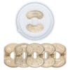 Kit prédéfini avec un porte-insert horizontal et six inserts pour Philips Pasta Maker Avance et Série 7000