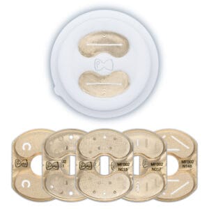 Kit preconfigurato con un portainserti orizzontale e sei inserti per Philips Pasta Maker Avance e Serie 7000