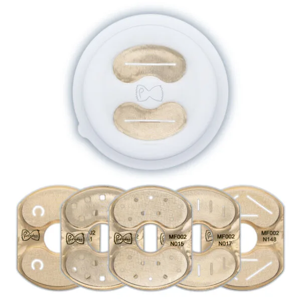Kit preconfigurato con un portainserti orizzontale e sei inserti per Philips Pasta Maker Avance e Serie 7000
