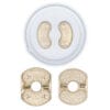 Kit preconfigurato con un portainserti verticale e tre inserti per Philips Pasta Maker Avance e Serie 7000