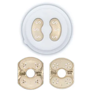 Kit avec un porte-insert et 3 inserts  [type 2 vertical] pour Philips Pasta Maker Avance et Série 7000
