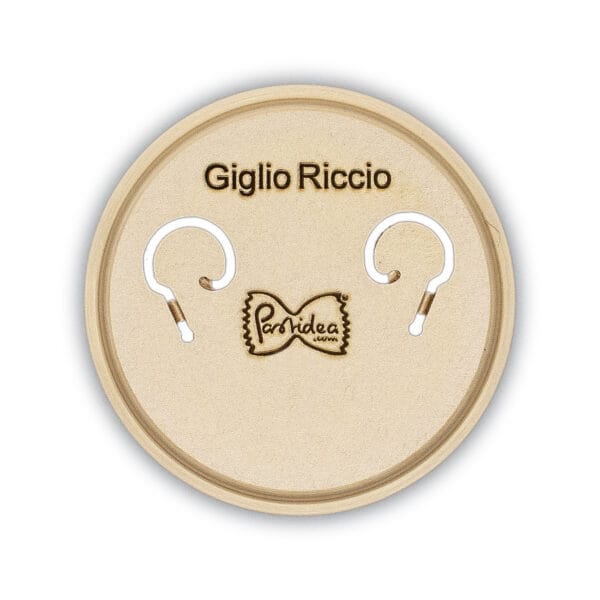 HD910418S Pasta die Giglio Riccio for Kenwood and Philips Pasta Maker Avance 7000 Series