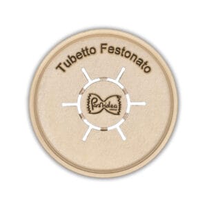 HD910100S Pasta die Tubetto Festonato for Kenwood and Philips Pasta Maker Avance 7000 Series