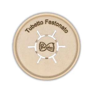 HD910100S Pasta die Tubetto Festonato for Kenwood and Philips Pasta Maker Avance 7000 Series