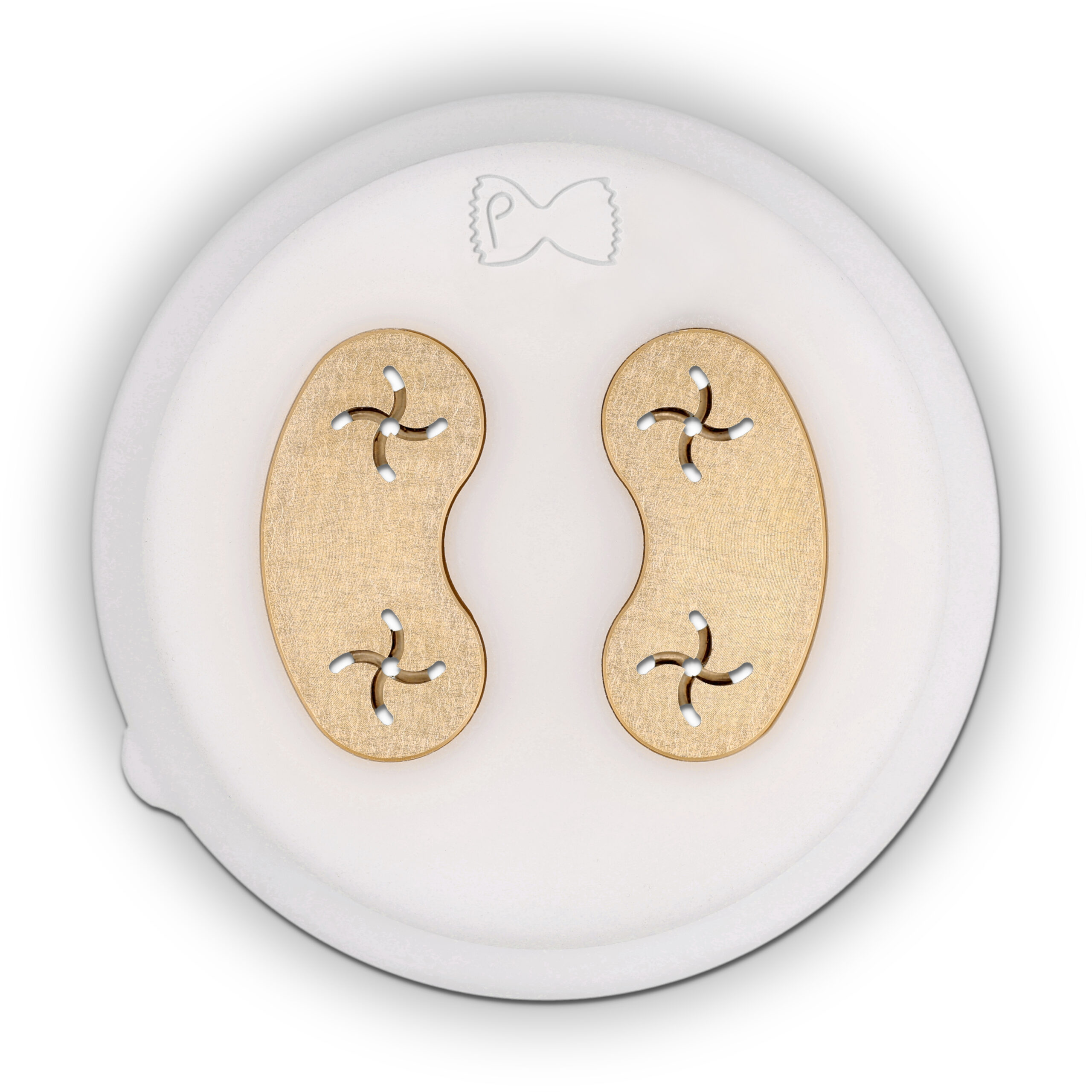 Filière en bronze et POM Fusilli A4 9mm pour Philips Pasta Maker Avance et Série 7000