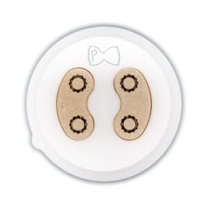 Trafila per Curvo Rigato in bronzo e POM compatibile con Philips Pasta Maker Avance e Serie 7000
