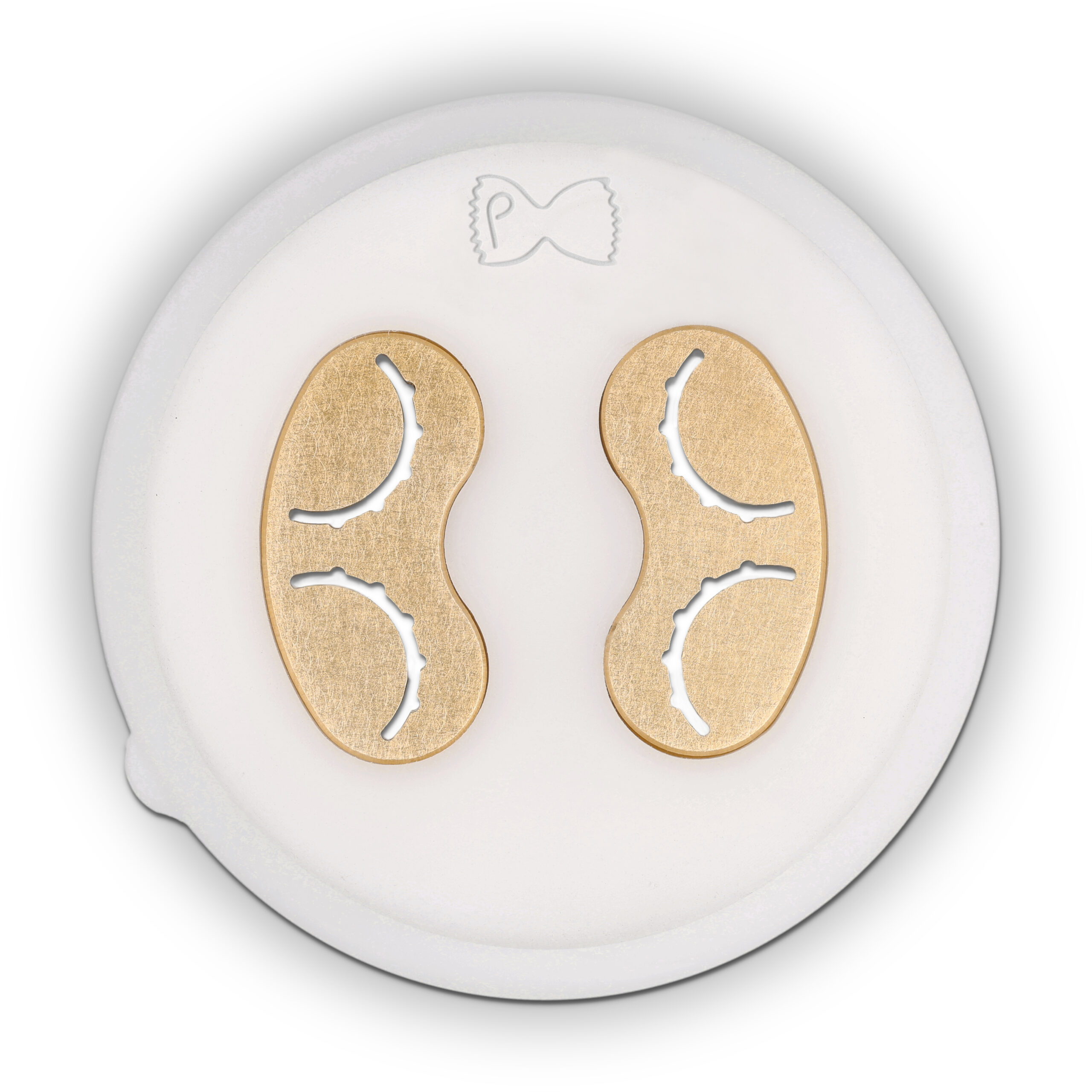 Trafila in bronzo e POM Orecchiette Rigate 15mm per Philips Pasta Maker Avance e Serie 7000