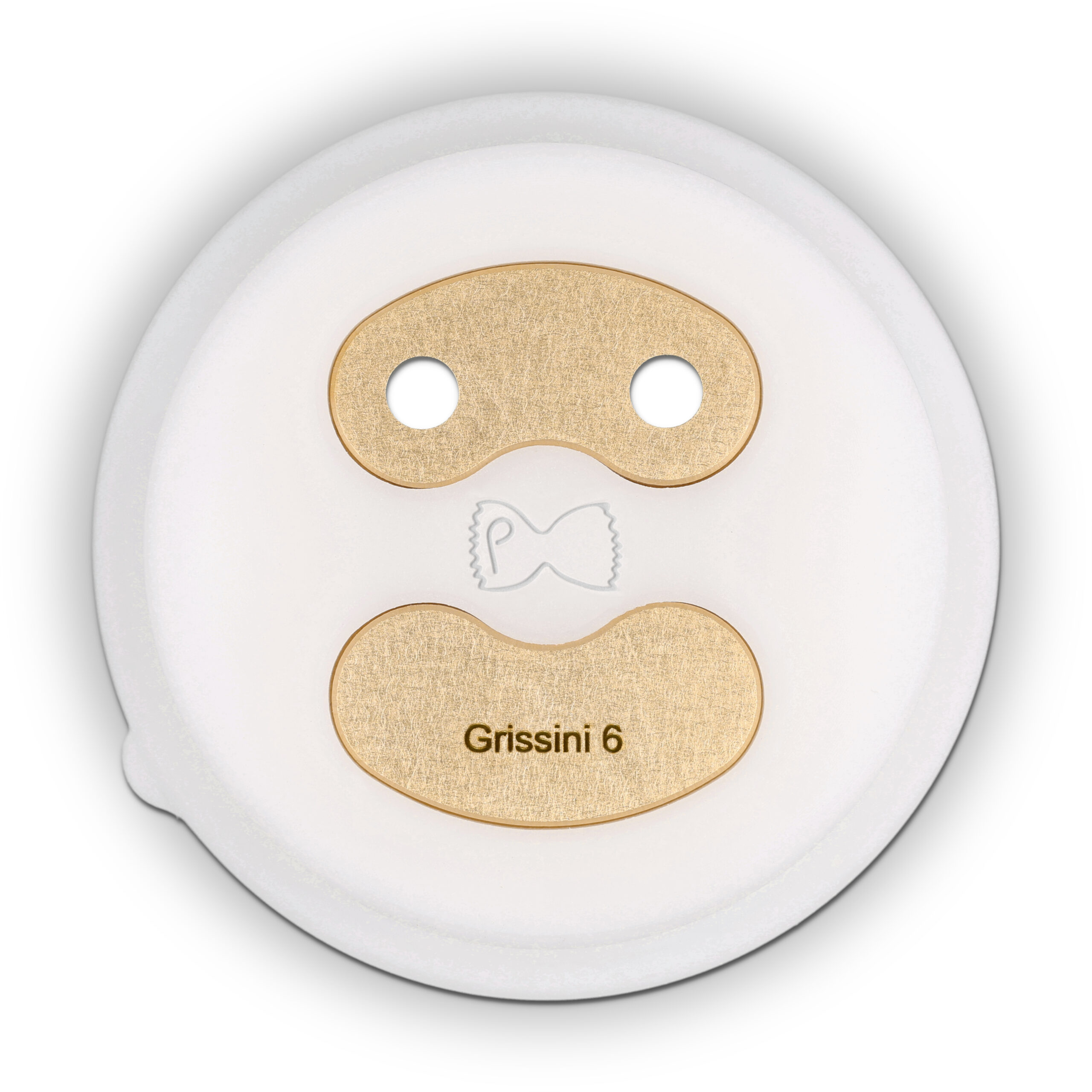 Trafila in bronzo e POM Grissini 6mm per Philips Pasta Maker Avance e Serie 7000