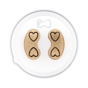Trafila per Cuori Rigati in bronzo e POM compatibile con Philips Pasta Maker Avance e Serie 7000