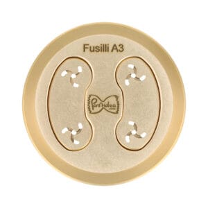 Filière en bronze Fusilli A3 (3p) 8.5mm compatible avec Häussler PN100, Häussler Emma et Bottene LilloDue
