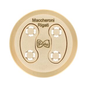 Filière en bronze Maccheroni Rayés 9mm compatible avec Häussler PN100, Häussler Emma et Bottene LilloDue