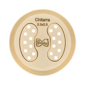 Bronzematrize Spaghetti Quadri Chitarra 2,5x2,5mm kompatibel mit Häussler PN100, Häussler Emma und Bottene LilloDue