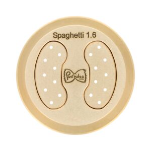 Filière en bronze Spaghetti 1,6 mm compatible avec Häussler PN100, Häussler Emma et Bottene LilloDue