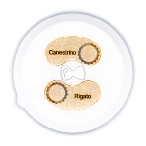 Filière en bronze et POM Canestrino Rayé pour Philips Pasta Maker Avance et Série 7000