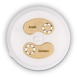 Trafila in bronzo e POM Anelli Siciliani per Philips Pasta Maker Avance e Serie 7000