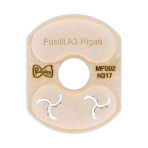 Insert pour pâtes [type 2] Fusilli A3 Rayé