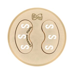 Filière en bronze assemblée Caserecce à Crête compatible avec La Fattorina VIP2, VIP4, Fimar MPF 2.5, MPF 4, PF25E, PF40E, Arcobaleno AEX18, AEX20, GGM Gastro NMH13