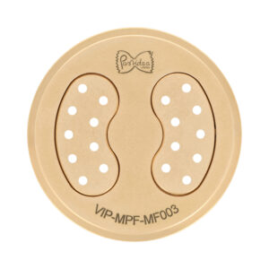 Trafila assemblata in bronzo Spaghetti 2.5mm compatibile con La Fattorina VIP2, VIP4, Fimar MPF 2.5, MPF 4, PF25E, PF40E, Arcobaleno AEX18, AEX20, GGM Gastro NMH13