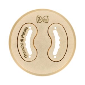 Filière en bronze assemblée Gnocchi de Pommes de Terre compatible avec La Fattorina VIP2, VIP4, Fimar MPF 2.5, MPF 4, PF25E, PF40E, Arcobaleno AEX18, AEX20, GGM Gastro NMH13
