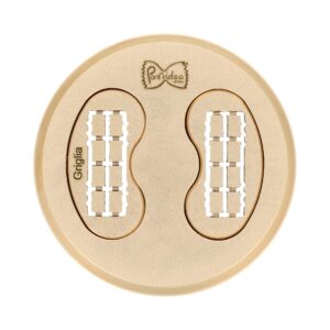 Filière en bronze assemblée Grille de Briques compatible avec La Fattorina VIP2, VIP4, Fimar MPF 2.5, MPF 4, PF25E, PF40E, Arcobaleno AEX18, AEX20, GGM Gastro NMH13