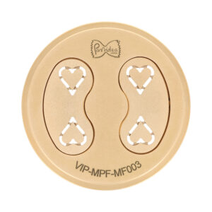 Trafila assemblata in bronzo Mini Cuori compatibile con La Fattorina VIP2, VIP4, Fimar MPF 2.5, MPF 4, PF25E, PF40E, Arcobaleno AEX18, AEX20, GGM Gastro NMH13