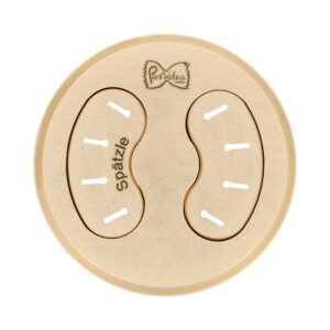 Filière en bronze assemblée Spätzli Wellenspätzle Spatoli compatible avec La Fattorina VIP2, VIP4, Fimar MPF 2.5, MPF 4, PF25E, PF40E, Arcobaleno AEX18, AEX20, GGM Gastro NMH13