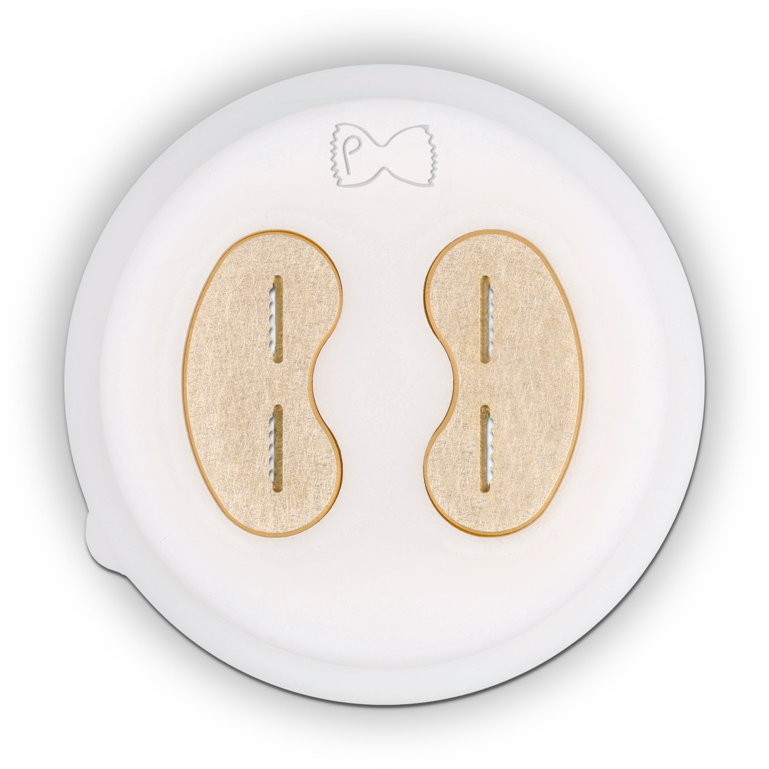 Trafila in bronzo e POM Gnocchetti Sardi 10mm per Philips Pasta Maker Avance e Serie 7000