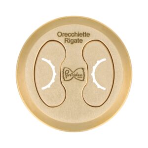 Filière en bronze Orecchiette Rayées compatible avec Häussler PN100, Häussler Emma et Bottene LilloDue