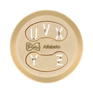 Filière en bronze Alphabet Lettres U-V-X-Y-Z compatible avec Häussler PN100, Häussler Emma et Bottene LilloDue