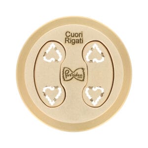 Bronzematrize Kleine Herzen Gestreift kompatibel mit Häussler PN100, Häussler Emma und Bottene LilloDue