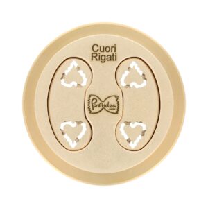 Filière en bronze Petits Coeurs Rayé compatible avec Häussler PN100, Häussler Emma et Bottene LilloDue