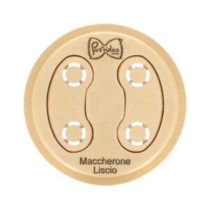 Filière en bronze assemblée Maccherone lisse Liscio compatible avec Monferrina 59 et Monferrina Dolly