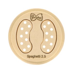 Filière en bronze assemblée Spaghetti 2.5mm compatible avec Monferrina 59 et Monferrina Dolly